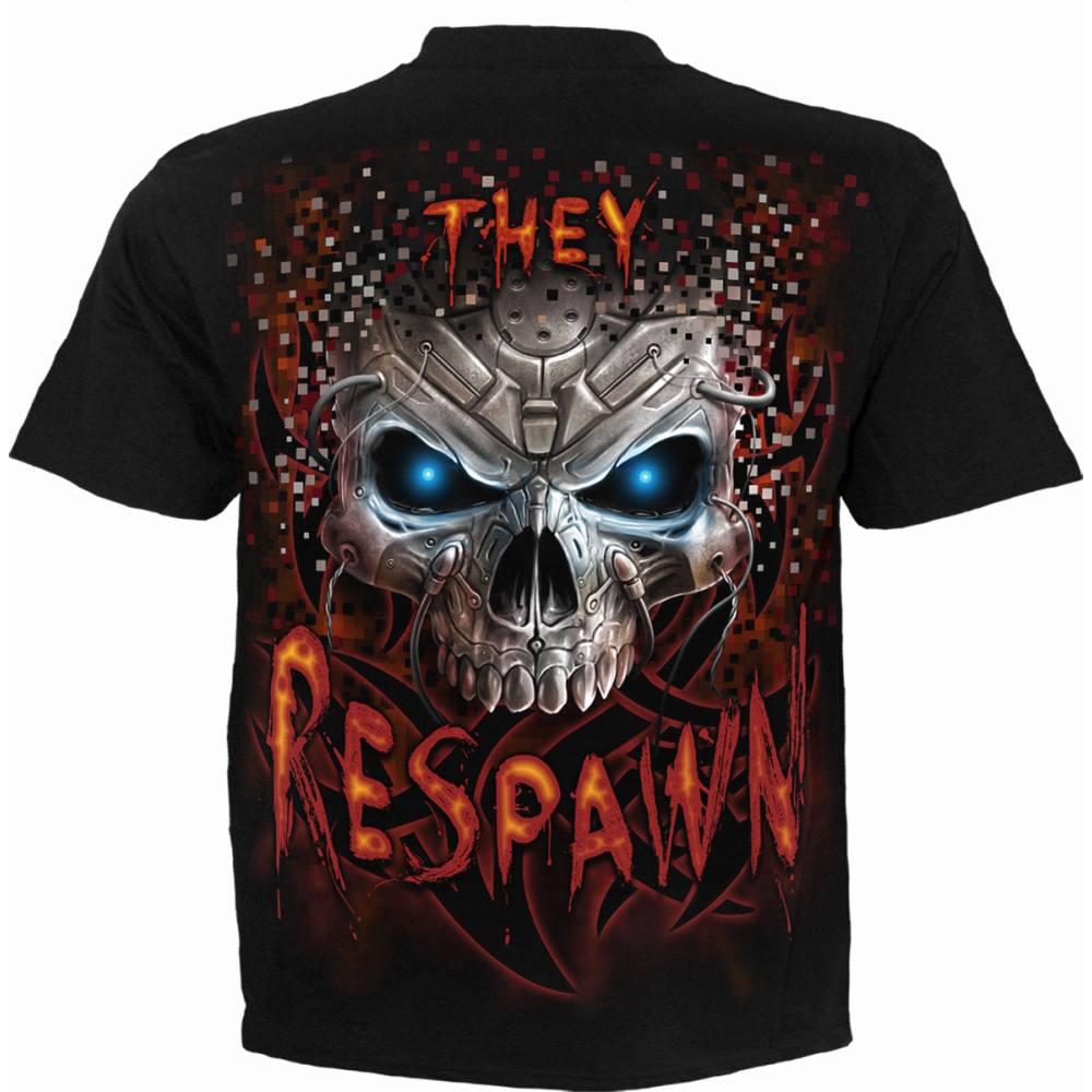 Spiral - RESPAWN Kids T-shirt - Black